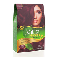 Vatika Henna Hair Colour for Natural-Looking Colour & Conditioning for All Hair Types 60g/2.12 oz