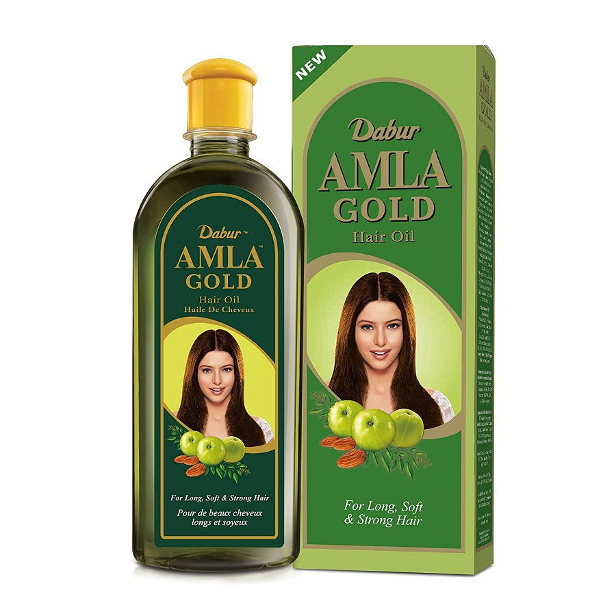 Dabur Amla Gold Hair Oil: Deep Nourishment & Strength for Healthy Hair 200ml/6.76 oz