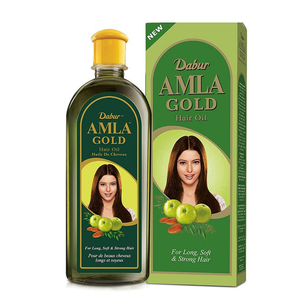 Dabur Amla Gold Hair Oil: Deep Nourishment & Strength for Healthy Hair 200ml/6.76 oz