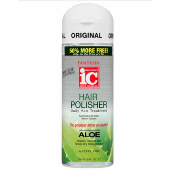 Fantasia IC Hair Polisher Daily Hair Treatment for Frizz Control & Radiant Shine for All Hair Types 178ml/6.02 oz