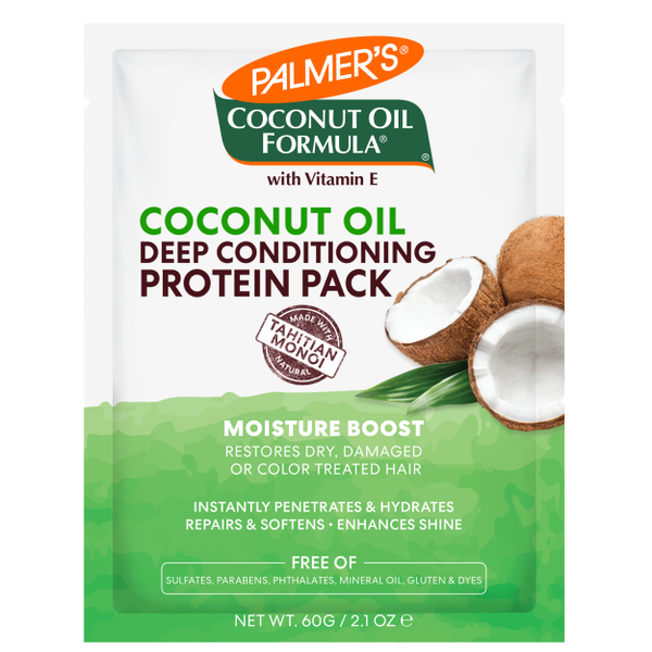 Palmer's Coconut Oil Formula Deep Conditioning Protein Pack 60g Strengthens Damaged Hair