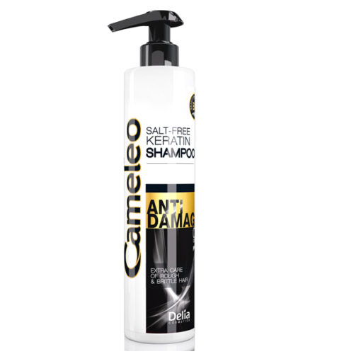 Delia Cameleo Keratin Shampoo Salt-Free for Damaged & Colour-Treated Hair 250ml/8.45 oz