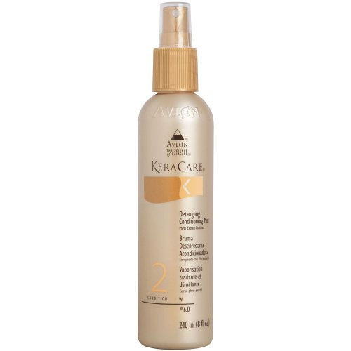 Keracare Detangling Conditioning Mist 8 oz / 237 ml - For Smooth, Tangle-Free Hair & Heat Protection