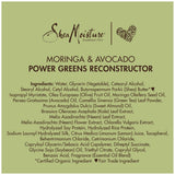 Shea Moisture Moringa & Avocado Power Greens Reconstructor 8 oz / 237 ml - For Weak, Brittle & Dry Hair