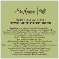 Shea Moisture Moringa & Avocado Power Greens Reconstructor 8 oz / 237 ml - For Weak, Brittle & Dry Hair