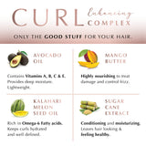 ECRU New York Curl Perfect Defining Styling Potion – Anti-Frizz Curl Cream, 7oz