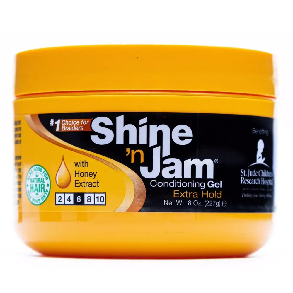 Shine 'n Jam Conditioning Gel - Extra Hold for Superior Hold & Shine on Natural Hair
