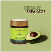 Shea Moisture Moringa & Avocado Power Greens Reconstructor 8 oz / 237 ml - For Weak, Brittle & Dry Hair