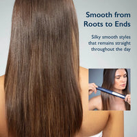 Carmen Twilight Series Ceramic Hair Straightener for Smooth, Frizz-Free Professional Results