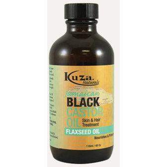 Kuza Naturals Jamaican Black Castor Oil Flaxseed Oil for Hair Growth & Strength 118ml/3.99 oz