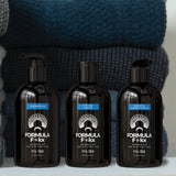 FormulaF=KX Curly & Kinky Hair Care System for Men | Hydrating Shampoo, Conditioner & Curl Cream | Sulfate Free, Ocean Scent, 8oz Each