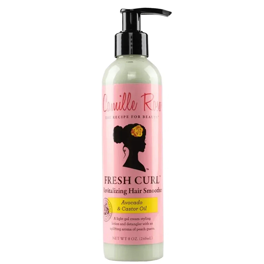 Camille Rose Fresh Curl Revitalizing Hair Smoother for Defined, Smooth Curls 8 oz
