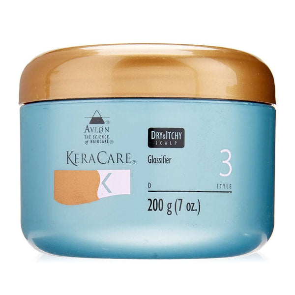 Keracare Dry & Itchy Scalp Glossifer 7 oz / 207 ml - Soothes & Relieves Dryness for Healthy Scalp