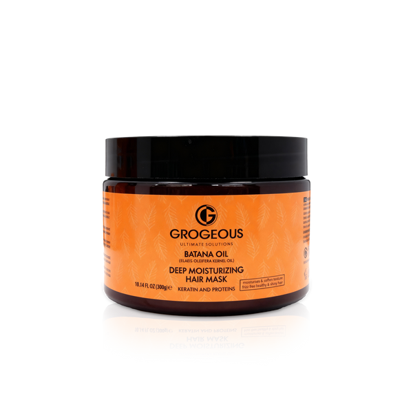 Grogeous Batana Oil Deep Moisturizing Hair Mask Intense Moisture & Smoother Hair 300 g