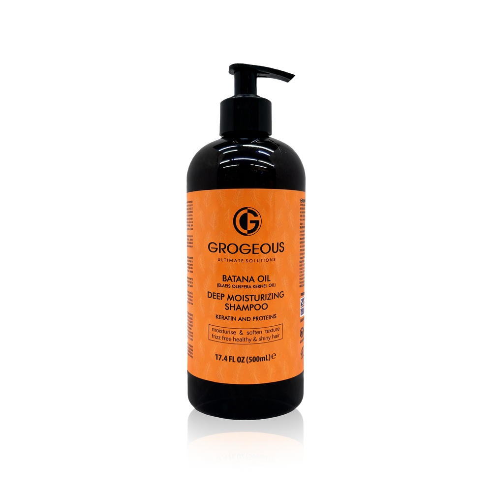 Grogeous Batana Oil Deep Moisturizing Shampoo Hydration & Frizz Control 500 ml/16.9 oz