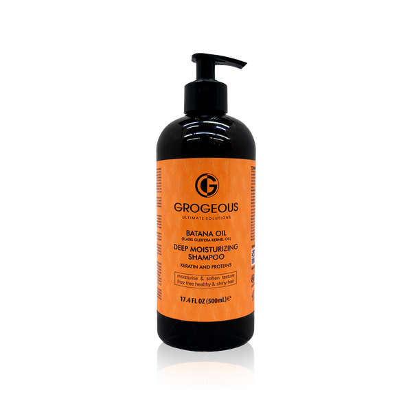Grogeous Batana Oil Deep Moisturizing Shampoo Hydration & Frizz Control 500 ml/16.9 oz