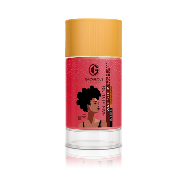 Grogeous Batana Oil Hair Styling Wax Stick Flexible Hold & Texture Control 75 g