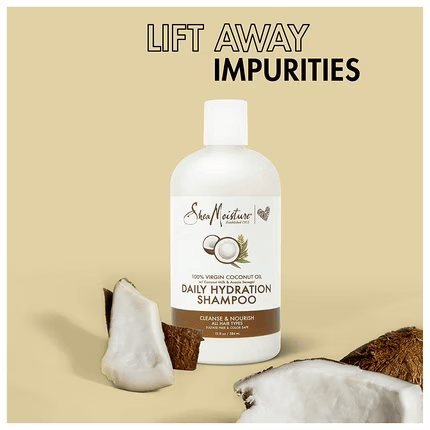 Shea Moisture 100% Virgin Coconut Oil Daily Hydration Shampoo