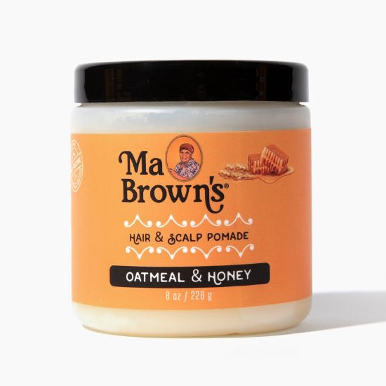 Ma Brown's Hair & Scalp Pomade: Nourishing & Styling for Healthy, Manageable Hair (8 oz)