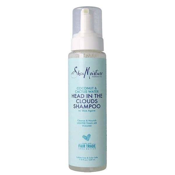 Shea Moisture Head in the Clouds Shampoo for Voluminous, Airy Hair for Fine & Flat Hair 11.5 oz
