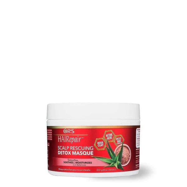 ORS HAIRepair Scalp Rescuing Detox Masque Deep Detox & Scalp Soothing for Curly, Coily Hair & Sensitive Scalps 227 g/8.0 oz