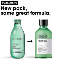 L'Oréal Professionnel Serié Expert Volumetry Shampoo Volumising & Anti-Gravity Lift for Flat, Fine Hair 300 ml/10.14 oz