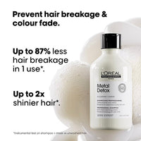 L'Oréal Professionnel Serié Expert Metal Detox Sulphate Free Shampoo for Anti-Metal Cleansing & Colour Protection for Colour-Treated Hair 300 ml/10.14 oz