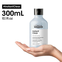 L'Oréal Professionnel Serié Expert Instant Clear Shampoo Purifying & Clarifying for Greasy and Dandruff-Prone Scalps 300 ml/10.14 oz
