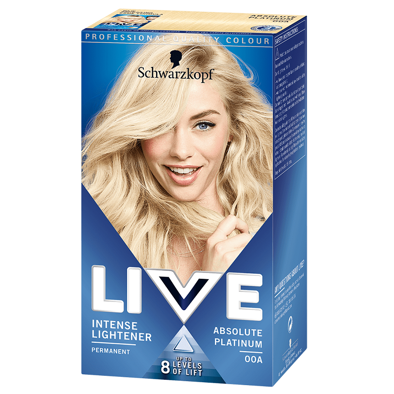 Schwarzkopf Live Intense Lightener for Vibrant Blonding & Salon-Quality Lift at Home
