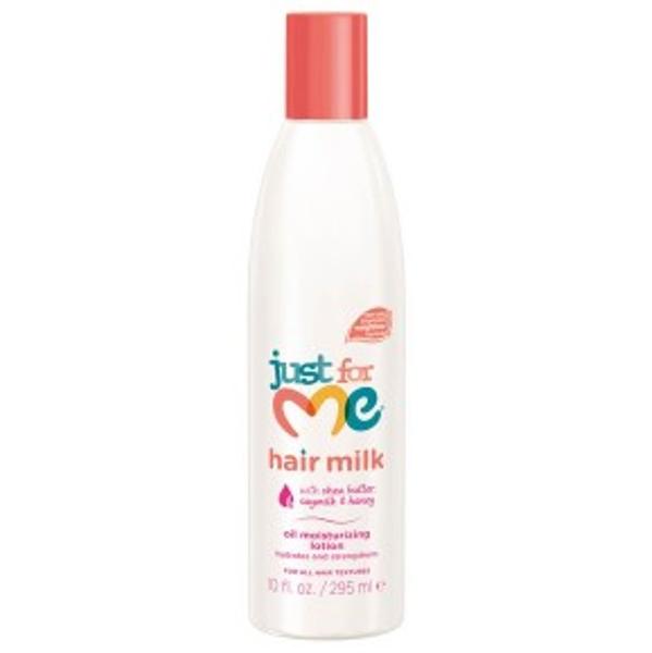 Just for Me Hair Milk Oil Moisturizing Lotion Hydrating & Detangling for Kids' Curly & Coily Hair 295ml/9.98 oz
