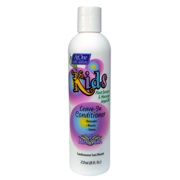 AtOne Kids Leave-In Conditioner 8 oz / 237 ml - For Natural, Curly & Dry Hair