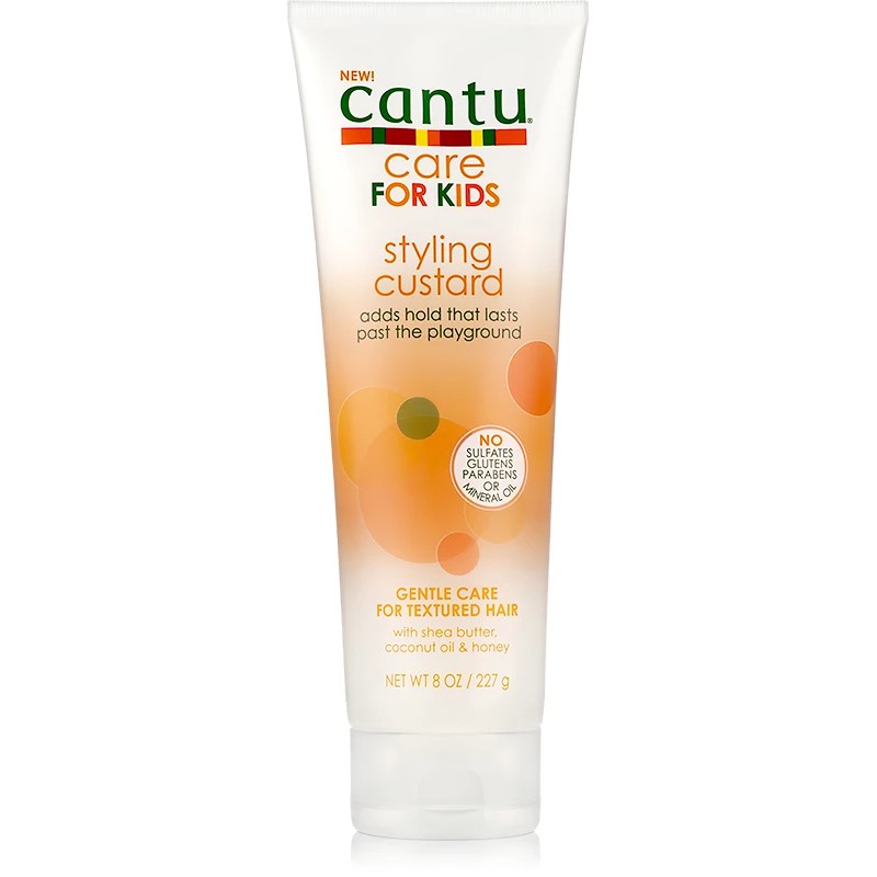 Cantu For Kids Styling Custard 8 oz / 227 gm - For Perfect Poofs & Ponytails