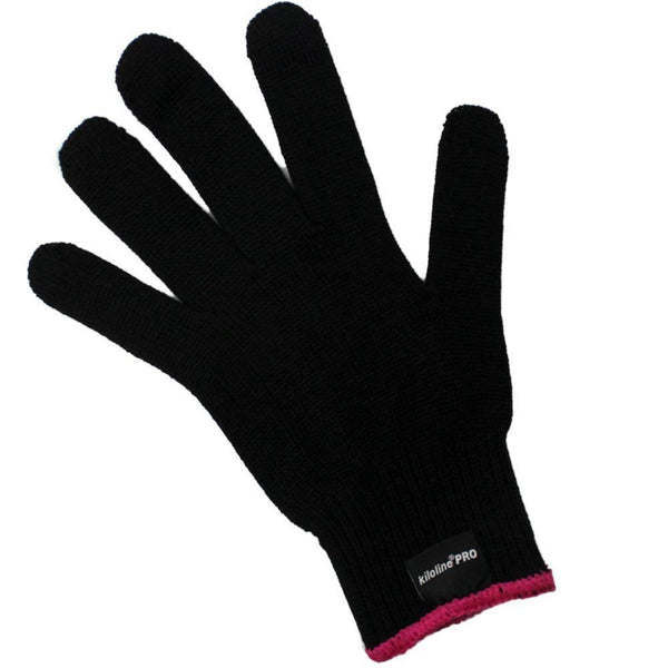 Kiloline Professional Heat Resistant Glove for Hair Styling – Heat Blocking for Curling, Flat Iron & Wand