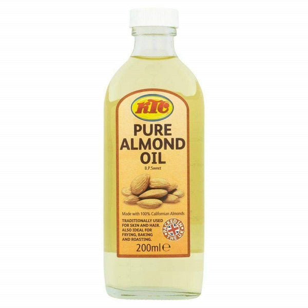 KTC Pure Almond Oil: Nourishing & Strengthening Elixir for Hair & Skin 150ml