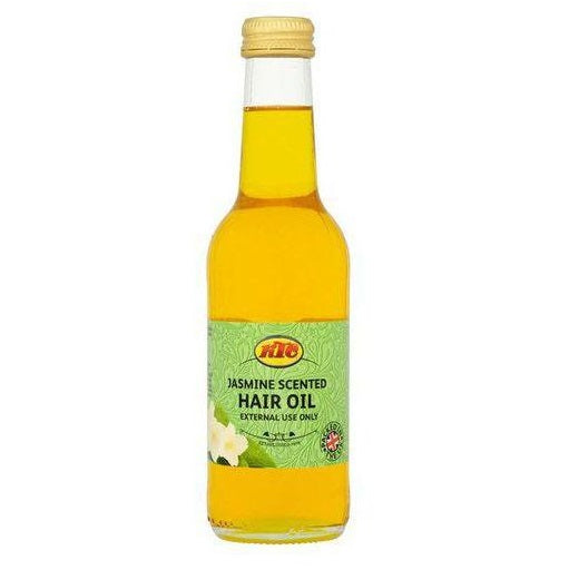 KTC Jasmine Scented Hair Oil - Nourishing & Fragrant Hair for All Hair Types 250ml/8.45 oz