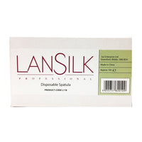 Lansilk Wooden Spatula Professional Waxing Applicators for Salons & Home Use 100 pcs