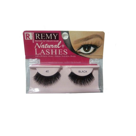 Response Remy Natural Plus Lashes: Luxurious Volume & Natural Look (Style 40)