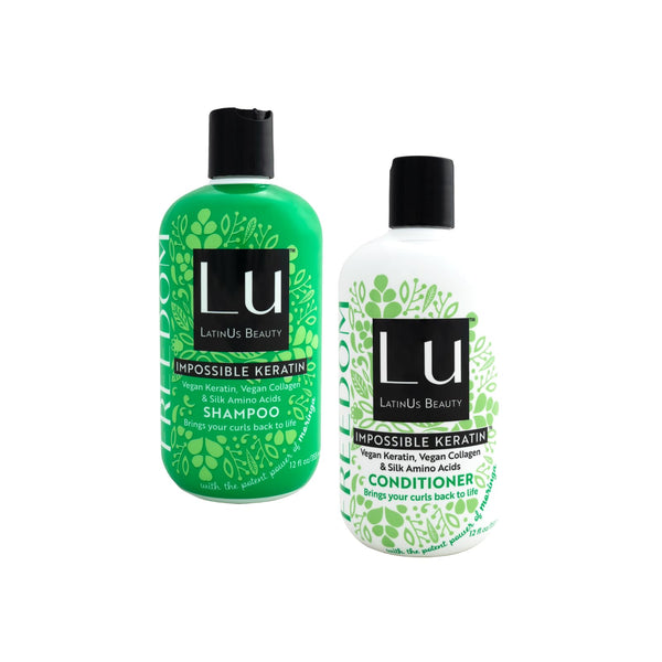 LATINUS Lu by LatinUs Beauty Freedom Set — Defined Curls & Waves Haircare (24 oz)