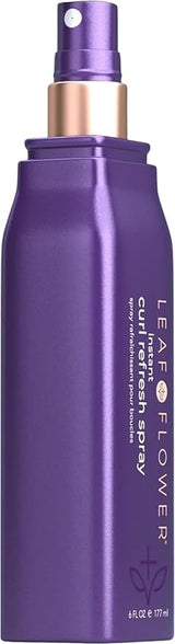 Leaf & Flower Instant Curl Refresh Spray – Alcohol-Free, Lightweight Curl Hydration (6 oz / 177 ml)