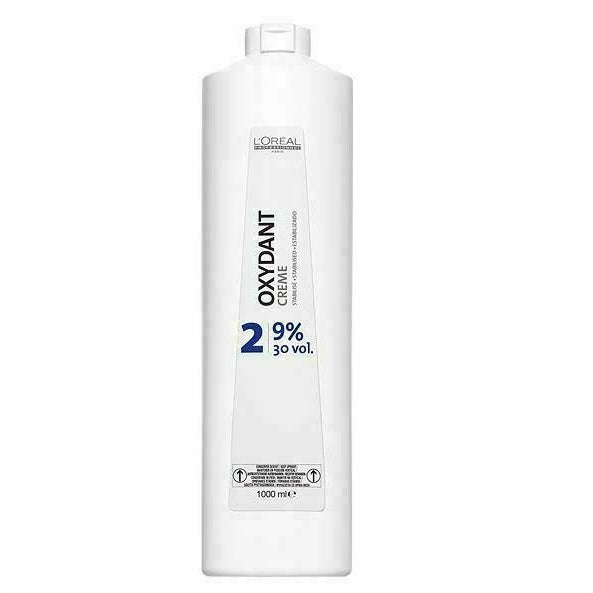 L'Oréal Professionnel Cream Oxydant 30 Vol, 9% for Professional Lightening & Colouring 1L/33.81 oz