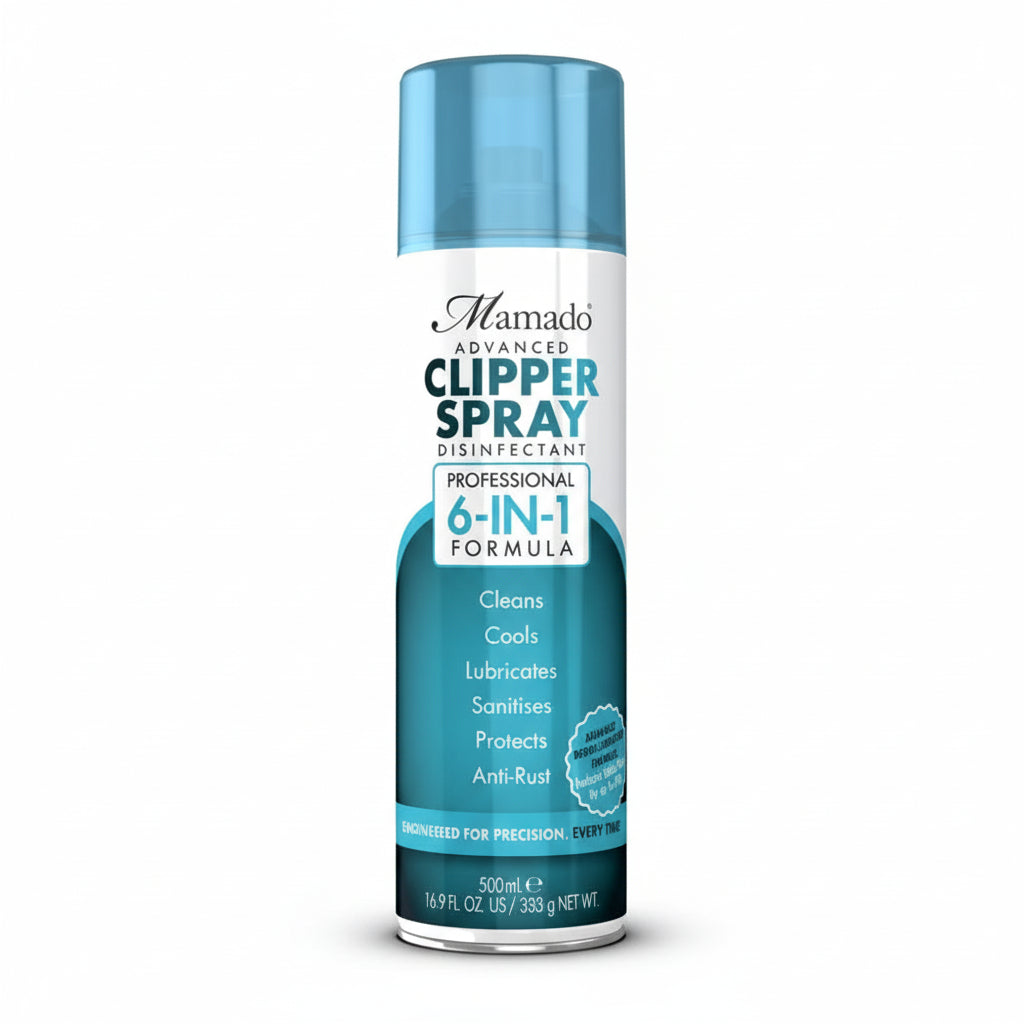 Mamado Advanced Clipper Spray 6-in-1 Cleaning & Protection for Clippers & Trimmers 500 ml/16.9 oz