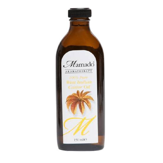 Mamado 100% Pure West Indian Castor Oil for Stronger Hair & Healthy Skin 150ml/5.07 oz
