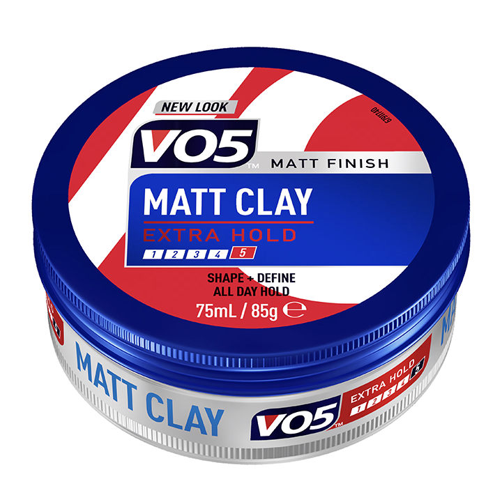 VO5 Matt Clay Natural Matte Finish & Strong Hold for Textured Hair 75 ml/2.54 oz