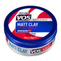 VO5 Matt Clay Natural Matte Finish & Strong Hold for Textured Hair 75 ml/2.54 oz