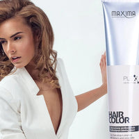 Maxima Offer Permanent Hair Colour Cream for Vibrant, Lasting Colour & 100% Grey Coverage - 100ml