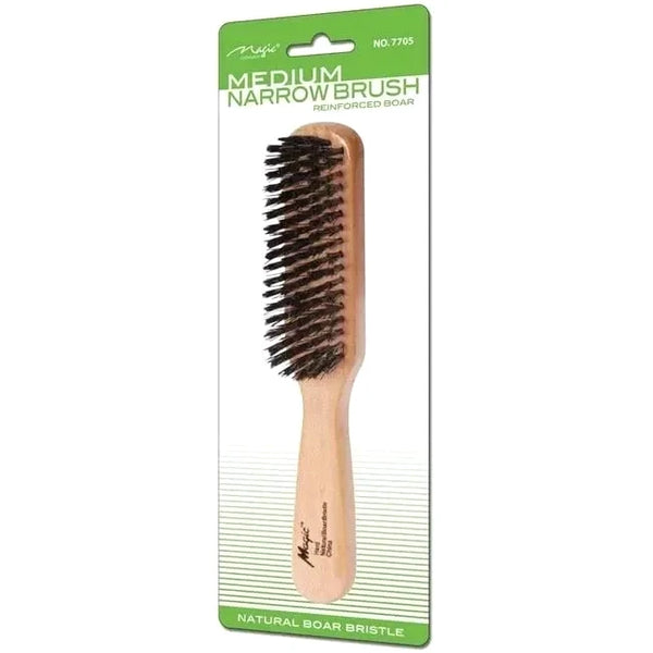 Magic Collection Medium Narrow Brush (No.7705) for Precision Styling & Neat Parting