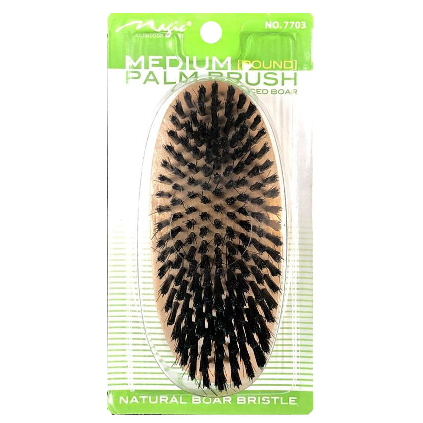 Magic Collection Medium Round Palm Brush for Defined Waves & Smooth Styles