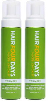 Mixed Chicks Hair Four Days Volumizer, 8 fl oz (Pack of 2) – Instant Volume & Curl Boost