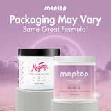 MopTop Curly Hair Gel Custard – Lightweight Moisturizing Curl Definer (Citrus Kumquat, 16oz)