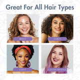 MopTop Salon Deep Conditioner – Intense Hydration for Dry, Damaged Hair & Frizzy Curls | Lavender Mint, 12oz | Sulfate-Free & Paraben-Free